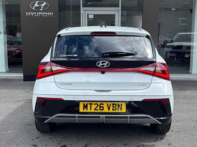 Hyundai I20 1.0 T-GDi Black Line Euro 6 (s/s) 5dr White