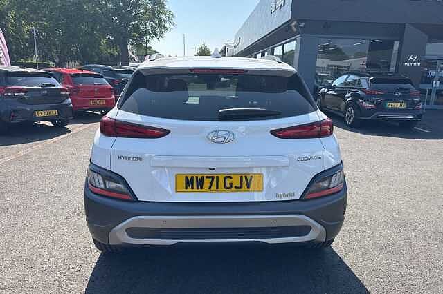 Hyundai KONA 1.6 GDi Hybrid Ultimate 5dr DCT White