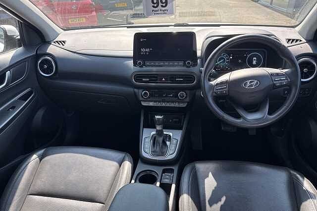 Hyundai KONA 1.6 GDi Hybrid Ultimate 5dr DCT White