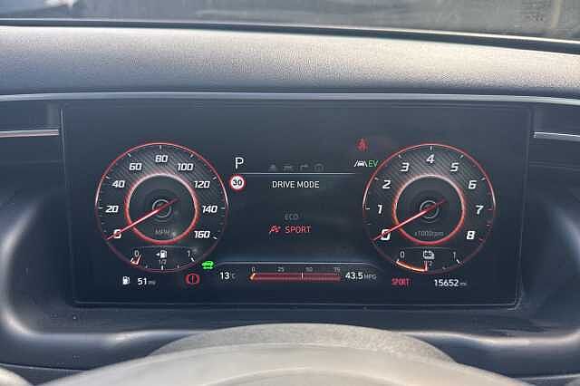 Hyundai TUCSON 1.6 TGDi Hybrid 230 Ultimate 5dr 2WD Auto Black