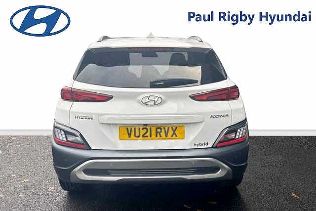 Hyundai KONA 1.6 GDi Hybrid Premium 5dr DCT White
