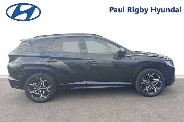 Hyundai TUCSON 1.6 TGDi Hybrid 230 N Line S 5dr 2WD Auto Black