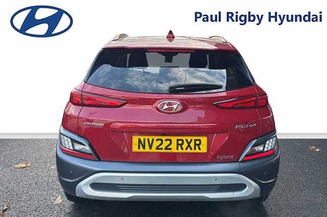 Hyundai KONA 1.6 GDi Hybrid Premium 5dr DCT Red