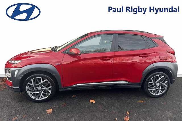 Hyundai KONA 1.6 GDi Hybrid Premium 5dr DCT Red
