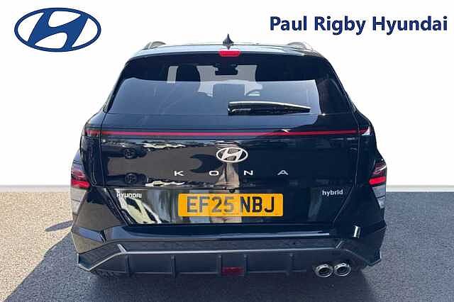 Hyundai KONA 1.6 Hybrid 129 N Line 5dr DCT Black