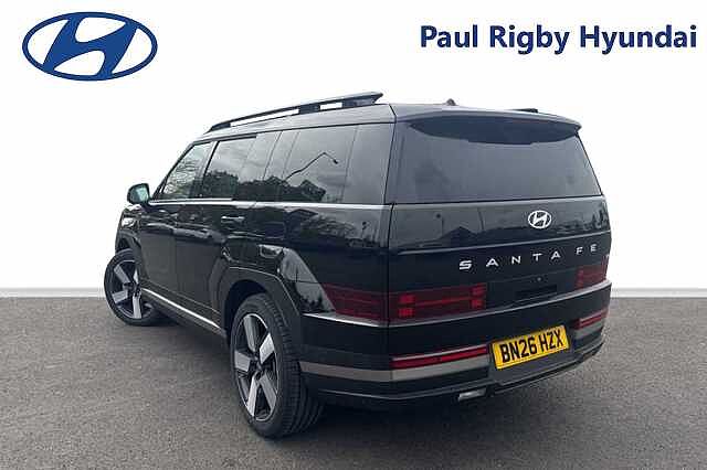 Hyundai SANTA FE 1.6 TGDi Hybrid Ultimate 5dr 4WD Auto Black
