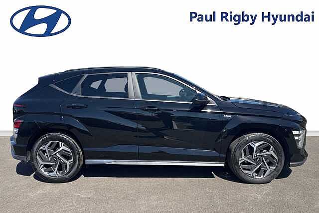 Hyundai KONA 1.6 Hybrid 129 N Line 5dr DCT Black