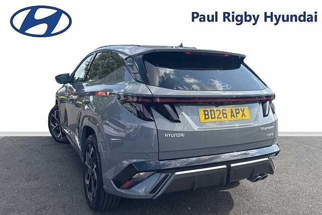 Hyundai TUCSON 1.6T 239 Hybrid N Line Edition 5dr Auto Grey
