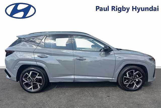 Hyundai TUCSON 1.6T 239 Hybrid N Line Edition 5dr Auto Grey