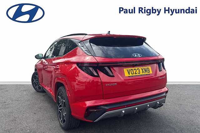Hyundai TUCSON 1.6 TGDi N Line 5dr 2WD Red