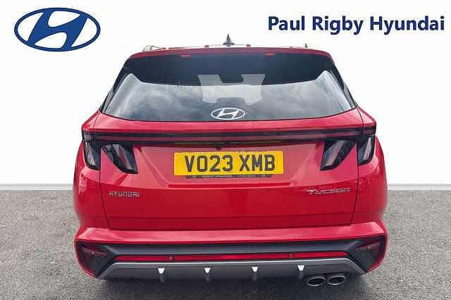 Hyundai TUCSON 1.6 TGDi N Line 5dr 2WD Red