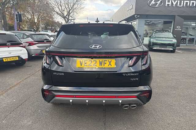 Hyundai TUCSON 1.6 TGDi Hybrid 230 N Line S 5dr 2WD Auto Black