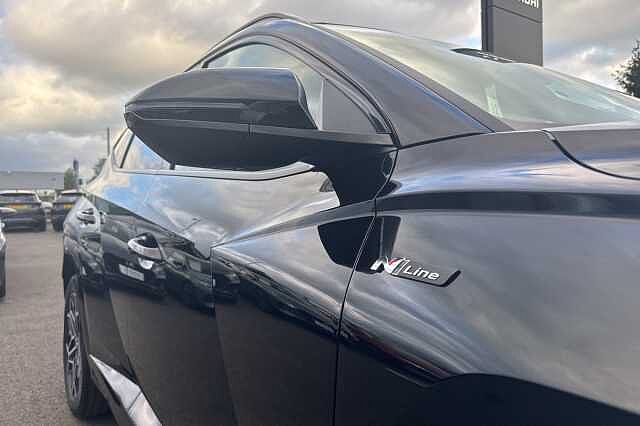 Hyundai TUCSON 1.6 TGDi Hybrid 230 N Line S 5dr 2WD Auto Black