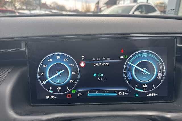 Hyundai TUCSON 1.6 TGDi Hybrid 230 N Line S 5dr 2WD Auto Black