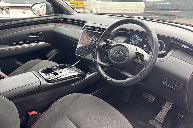 Hyundai TUCSON 1.6 TGDi Hybrid 230 N Line 5dr 2WD Auto Red