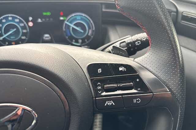 Hyundai TUCSON 1.6 TGDi Hybrid 230 N Line 5dr 2WD Auto Red