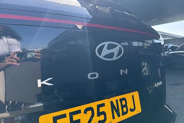Hyundai KONA 1.6 Hybrid 129 N Line 5dr DCT Black