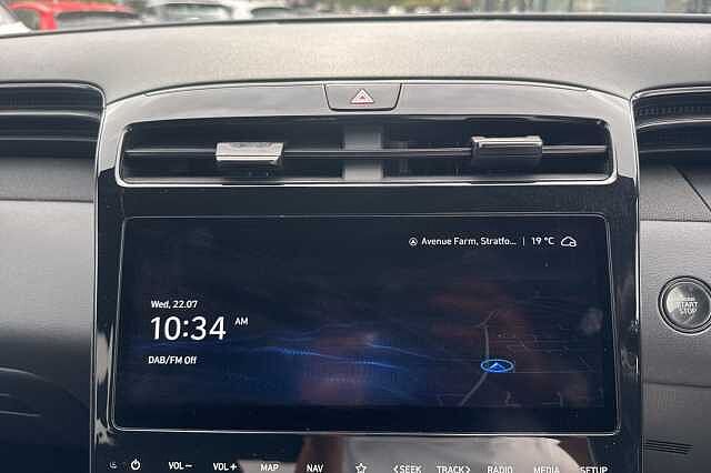 Hyundai TUCSON 1.6 TGDi Hybrid 230 N Line S 5dr 2WD Auto White