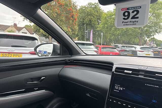 Hyundai TUCSON 1.6 TGDi Hybrid 230 N Line S 5dr 2WD Auto White
