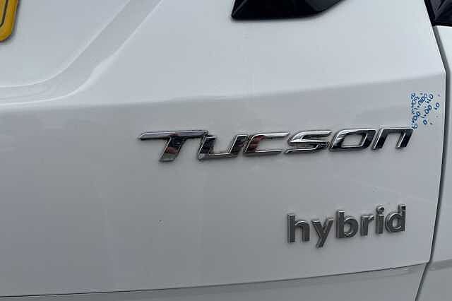 Hyundai TUCSON 1.6 TGDi Hybrid 230 N Line S 5dr 2WD Auto White