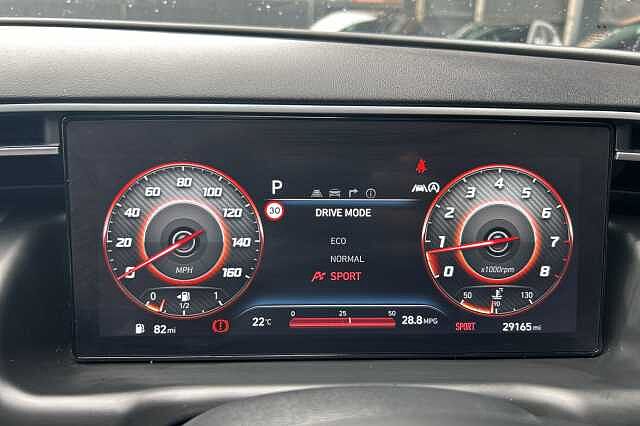 Hyundai TUCSON 1.6 TGDi 48V MHD Ultimate 5dr 2WD DCT Silver