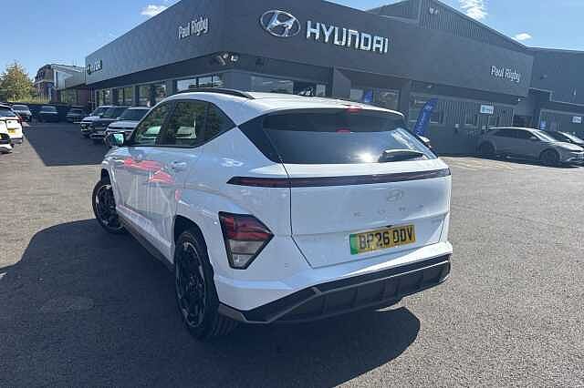 Hyundai KONA 160kW N Line 65kWh 5dr Auto White