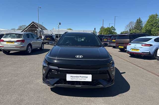 Hyundai KONA 1.6 Hybrid 129 N Line 5dr DCT Black