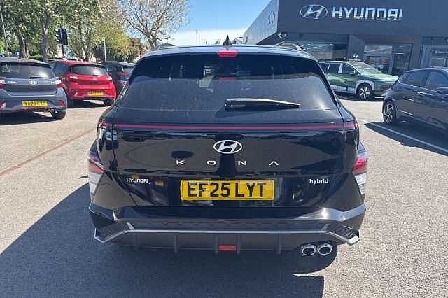 Hyundai KONA 1.6 Hybrid 129 N Line 5dr DCT Black