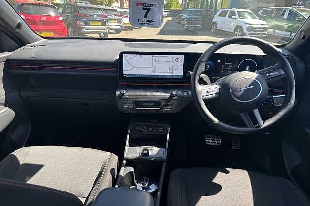 Hyundai KONA 1.6 Hybrid 129 N Line 5dr DCT Black