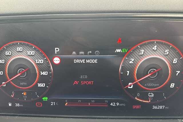 Hyundai TUCSON 1.6 TGDi Hybrid 230 N Line S 5dr 2WD Auto Grey