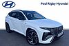 Hyundai TUCSON 1.6T Hybrid N Line S 5dr Auto White
