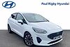 Ford FIESTA 1.0 EcoBoost Hybrid mHEV 125 Titanium 5dr Auto White