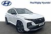 Hyundai TUCSON 1.6 TGDi Hybrid 230 N Line S 5dr 2WD Auto White