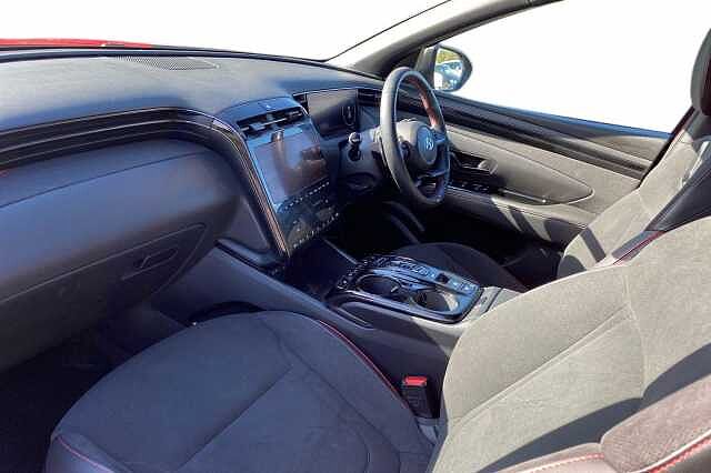 Hyundai TUCSON N Line S T-Gdi Hev Engine Red