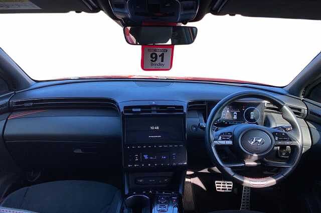 Hyundai TUCSON N Line S T-Gdi Hev Engine Red