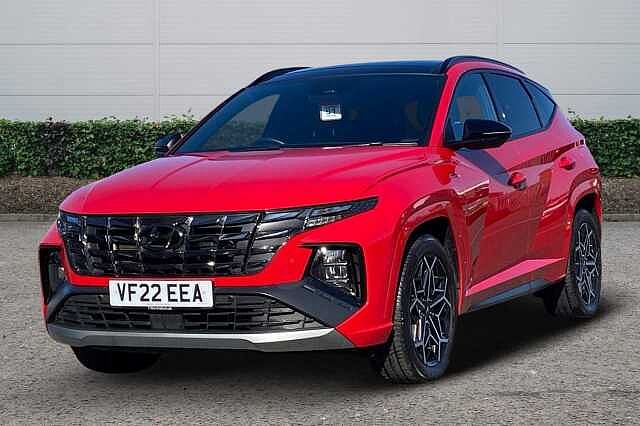Hyundai TUCSON N Line S T-Gdi Hev Engine Red