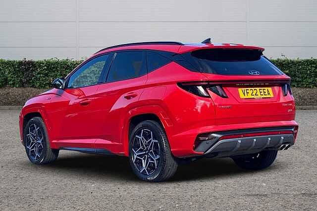 Hyundai TUCSON N Line S T-Gdi Hev Engine Red