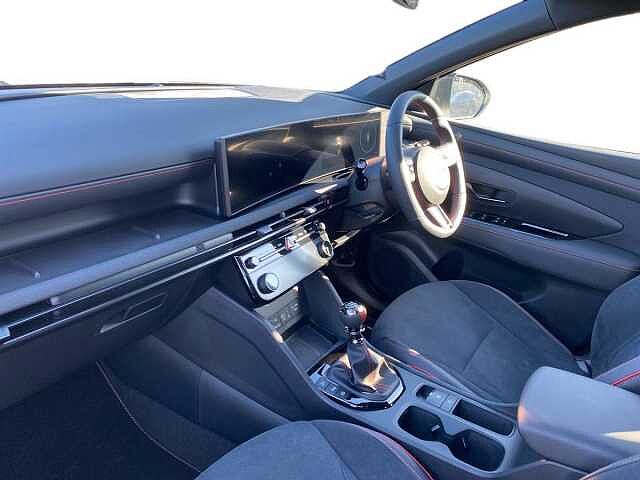 Hyundai TUCSON 1.6 T-GDi N Line SUV 5dr Petrol Manual Euro 6 (s/s) (160 ps) White