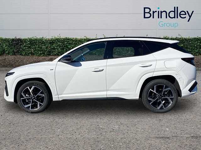 Hyundai TUCSON 1.6 T-GDi N Line SUV 5dr Petrol Manual Euro 6 (s/s) (160 ps) White