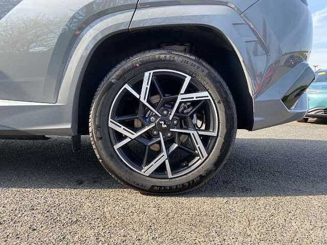 Hyundai TUCSON 1.6T N Line SUV 5dr Petrol Hybrid Auto Euro 6 (s/s) (239 ps) Grey