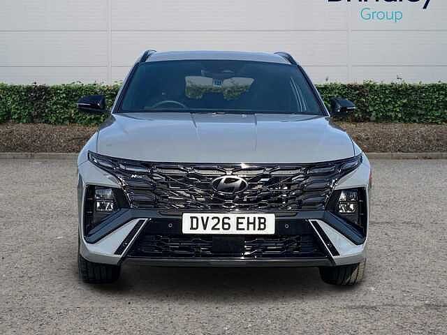 Hyundai TUCSON 1.6T N Line SUV 5dr Petrol Hybrid Auto Euro 6 (s/s) (239 ps) Grey