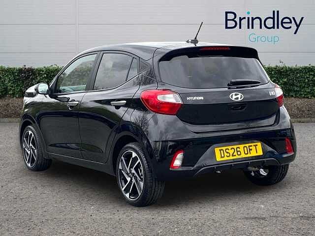 Hyundai I10 1.2 Premium Hatchback 5dr Petrol Manual Euro 6 (s/s) (79 ps) Black
