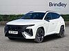 Hyundai TUCSON 1.6 T-GDi N Line SUV 5dr Petrol Manual Euro 6 (s/s) (160 ps) White