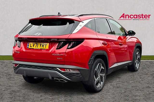 Hyundai TUCSON 1.6 TGDi Hybrid 230 Ultimate 5dr 2WD Auto Red