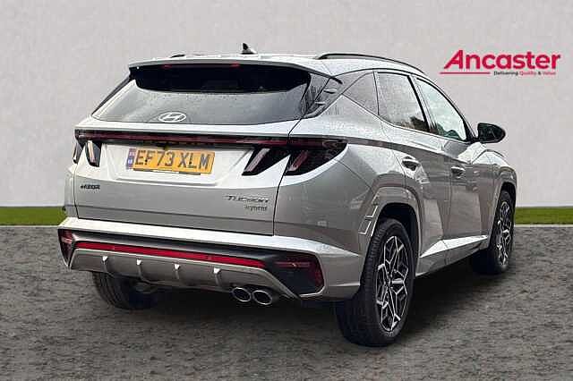 Hyundai TUCSON 1.6 TGDi Hybrid 230 N Line 5dr 2WD Auto Silver
