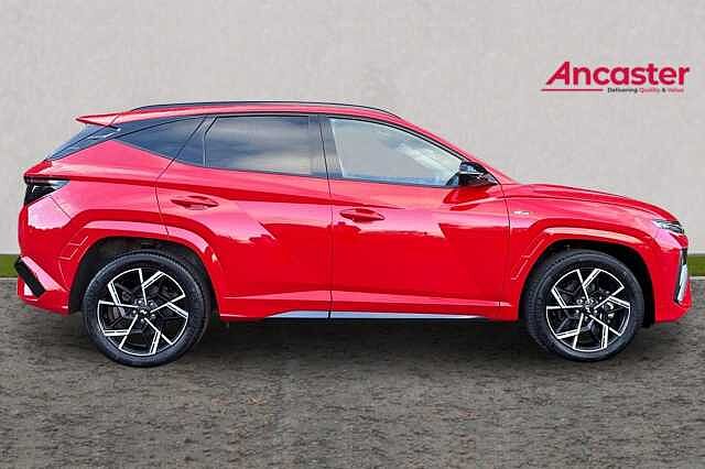 Hyundai TUCSON 1.6T Hybrid N Line S 5dr Auto Red