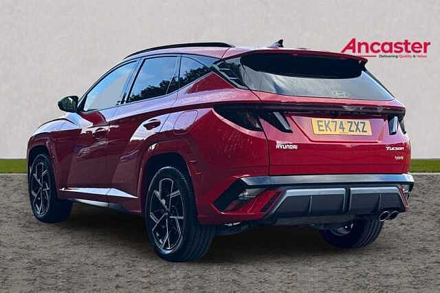 Hyundai TUCSON 1.6T Hybrid N Line S 5dr Auto Red