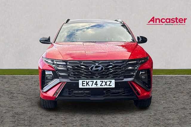 Hyundai TUCSON 1.6T Hybrid N Line S 5dr Auto Red