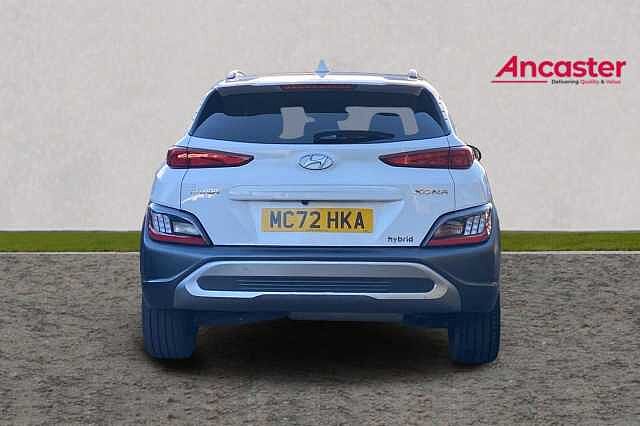 Hyundai KONA 1.6 GDi Hybrid Ultimate 5dr DCT White