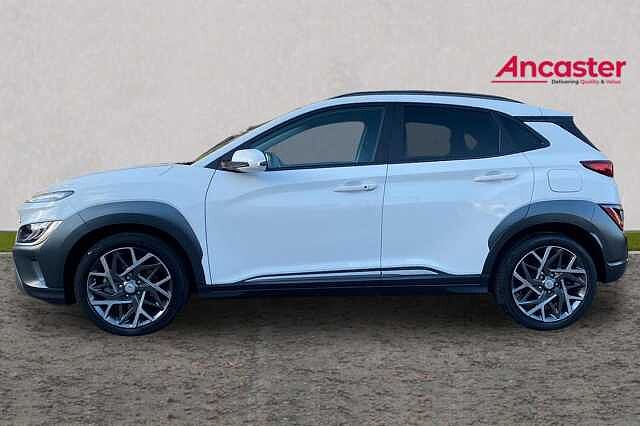 Hyundai KONA 1.6 GDi Hybrid Ultimate 5dr DCT White